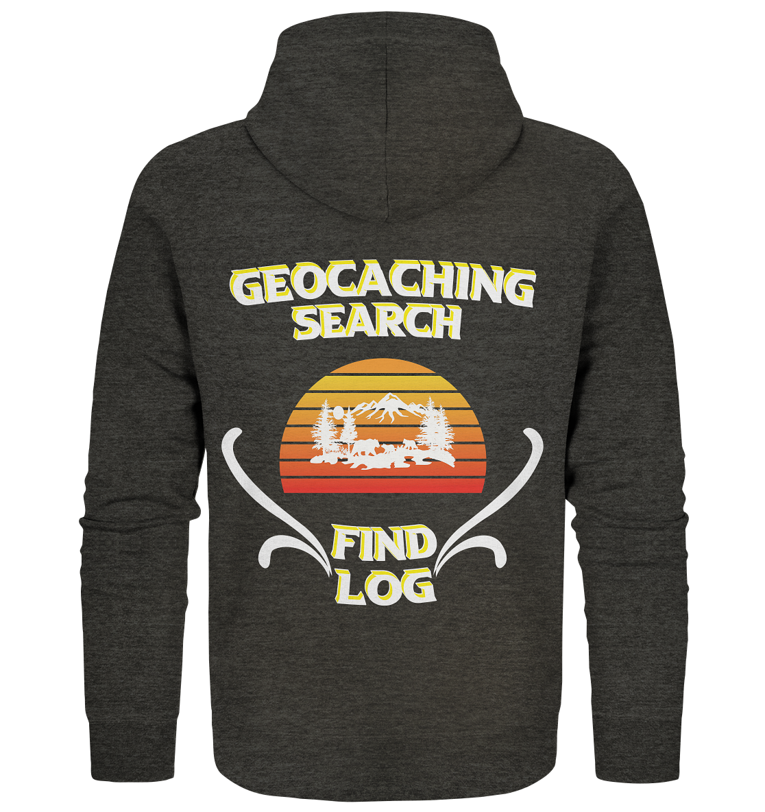 Geocaching, Suchen, Finden und Log, Geocache - Organic Zipper