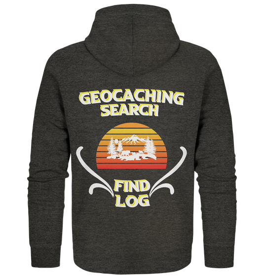 Geocaching, Suchen, Finden und Log, Geocache - Organic Zipper