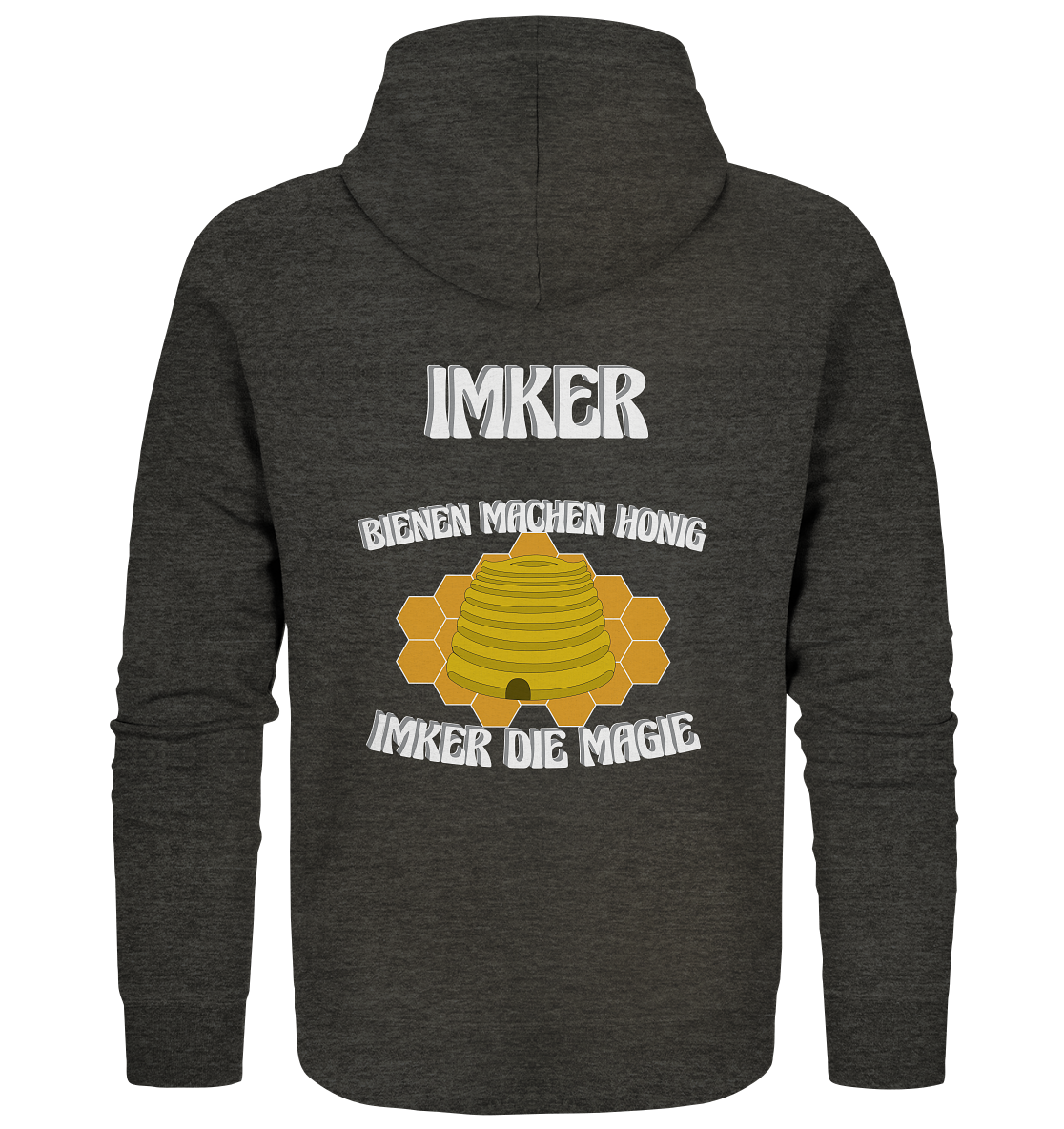 Imker, Bienen, Honig - Eine Magie, Imkerei, Wunder - Organic Zipper