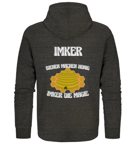 Imker, Bienen, Honig - Eine Magie, Imkerei, Wunder - Organic Zipper