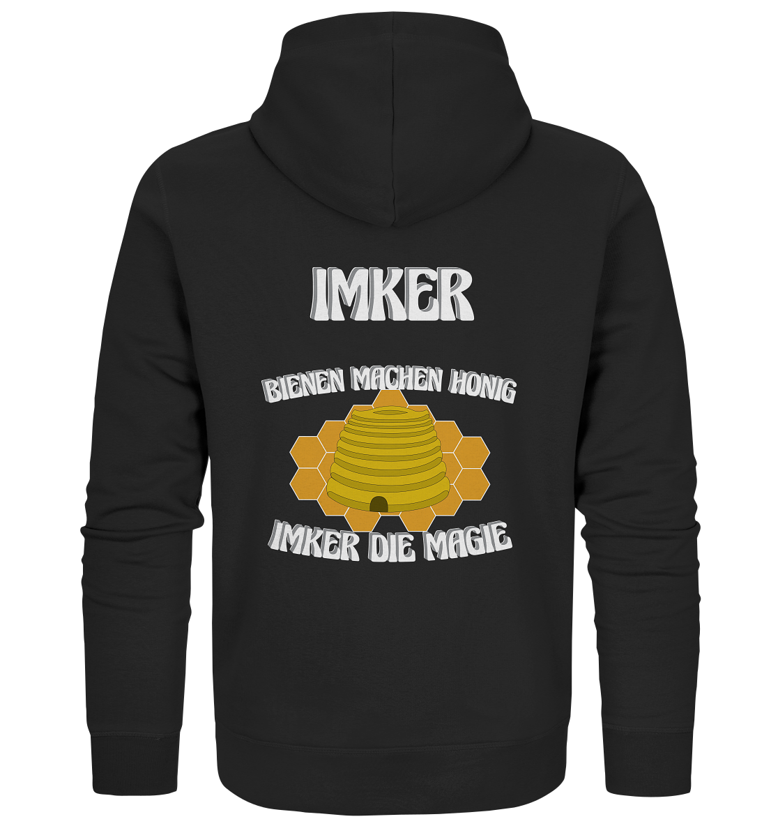 Imker, Bienen, Honig - Eine Magie, Imkerei, Wunder - Organic Zipper