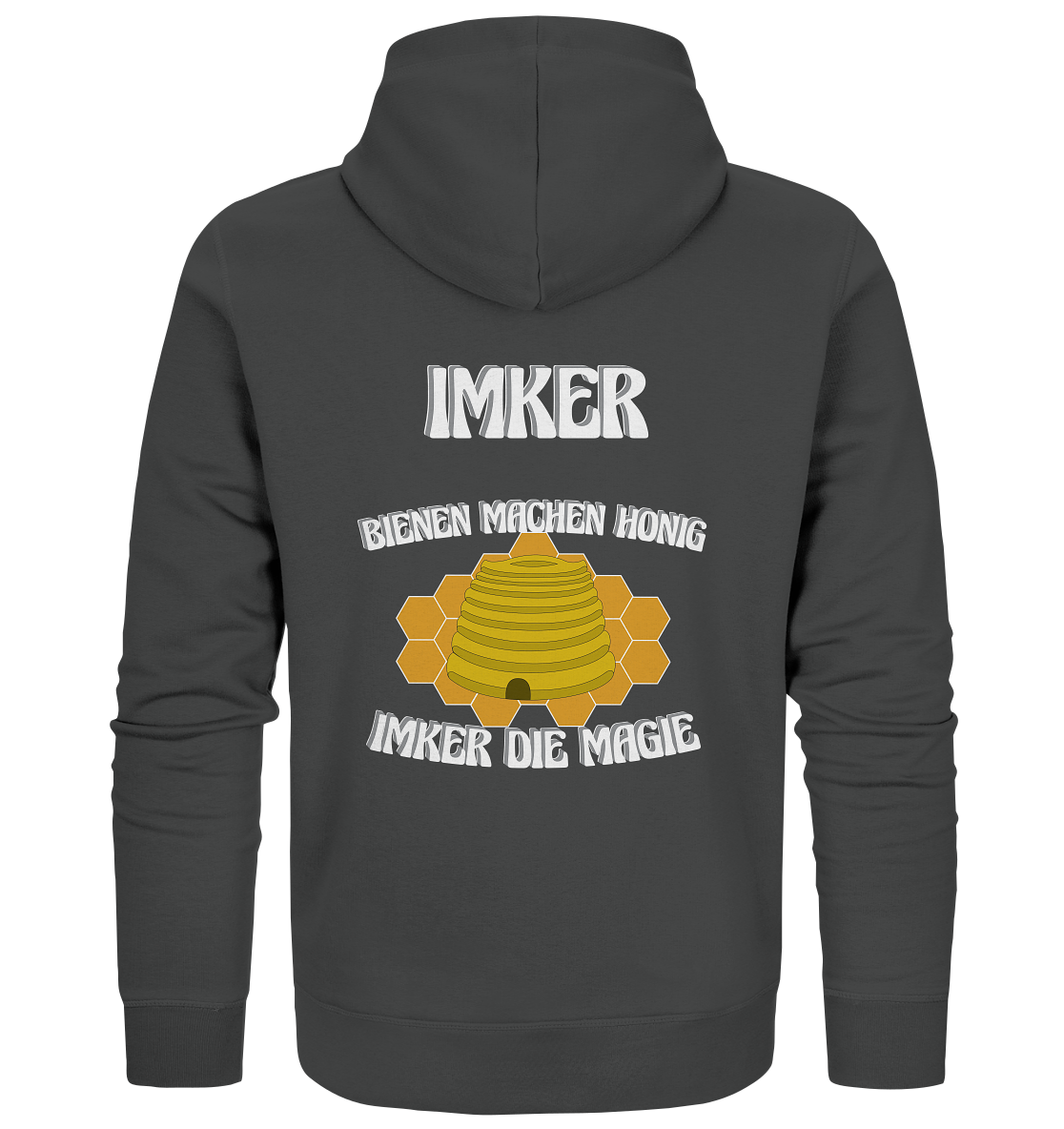 Imker, Bienen, Honig - Eine Magie, Imkerei, Wunder - Organic Zipper