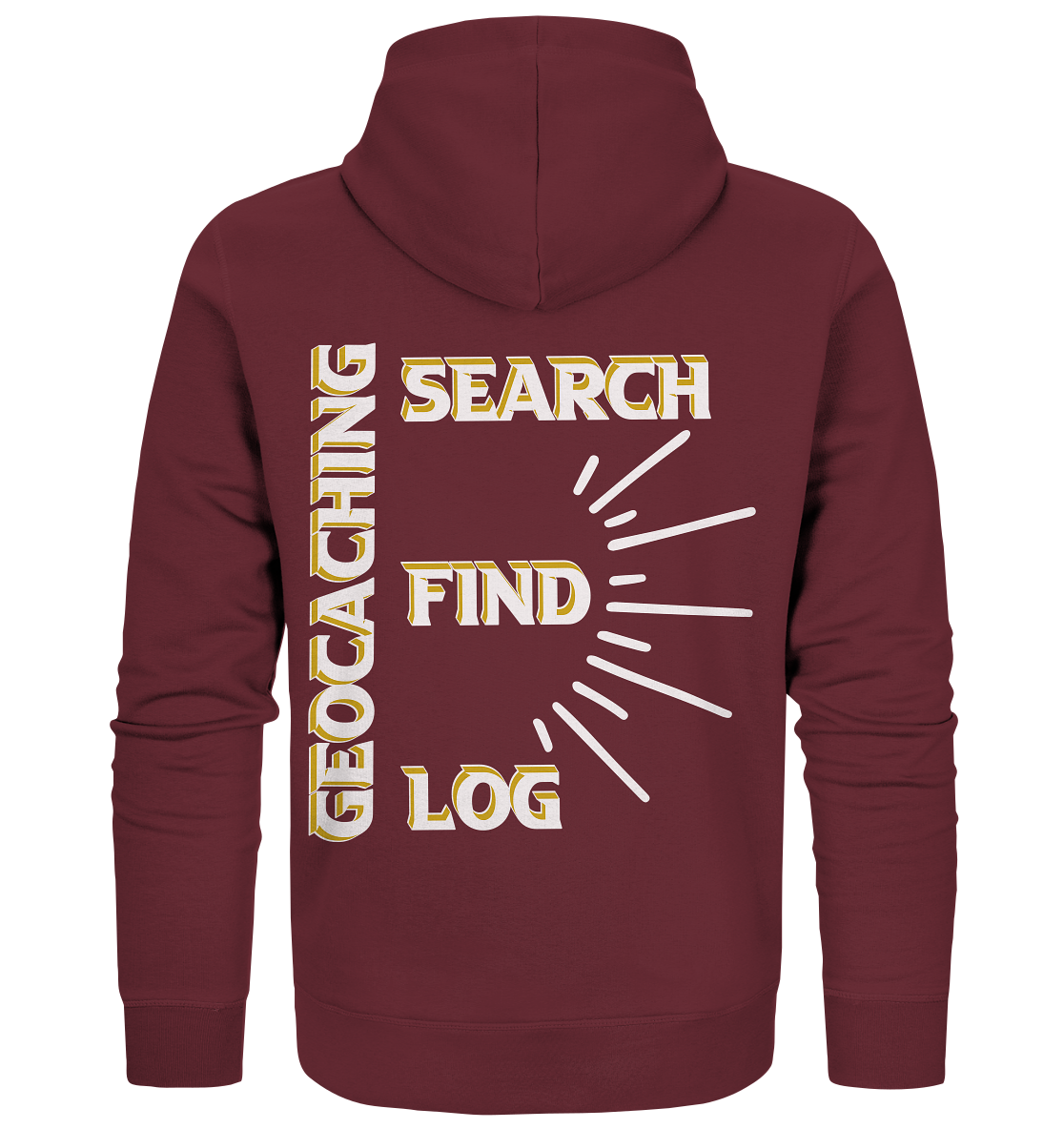 Geocaching-SEARCH-FIND-LOG, Cache Helles Disign - Organic Zipper