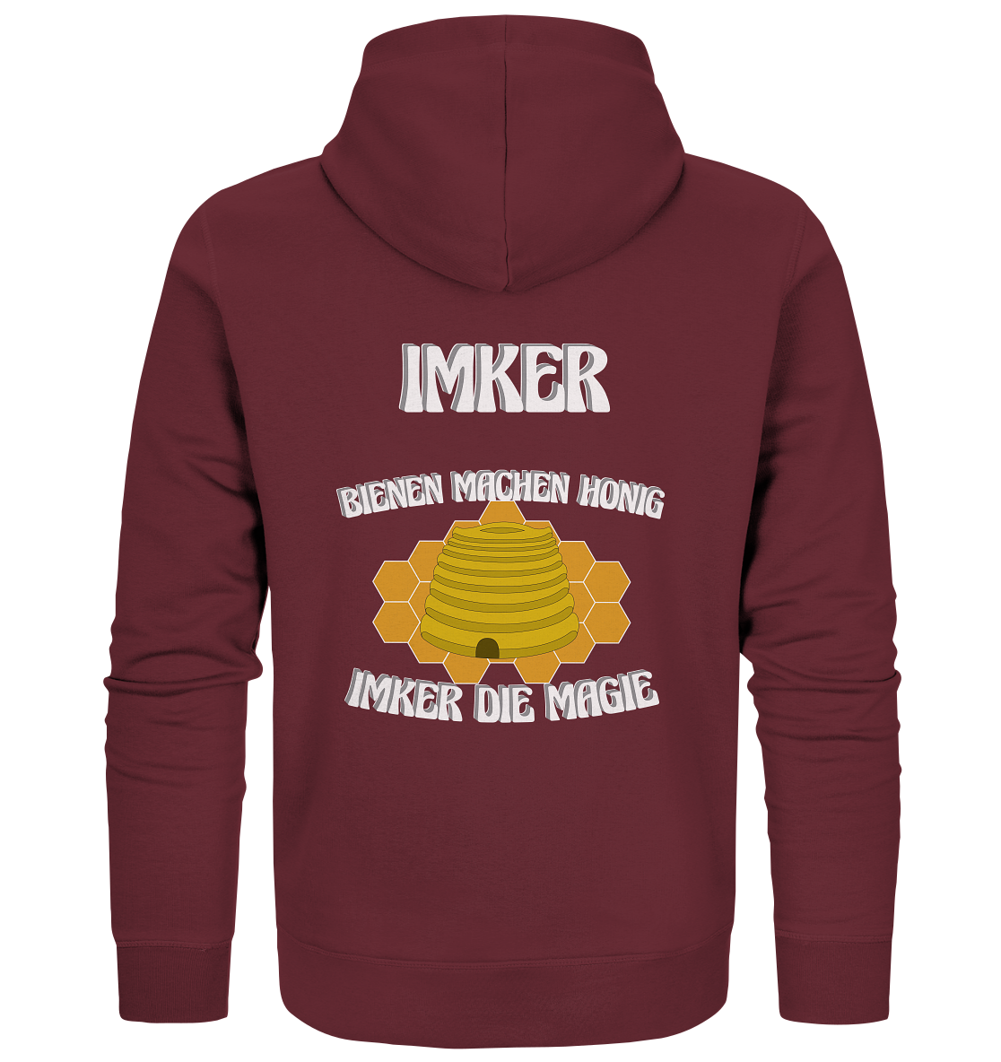 Imker, Bienen, Honig - Eine Magie, Imkerei, Wunder - Organic Zipper