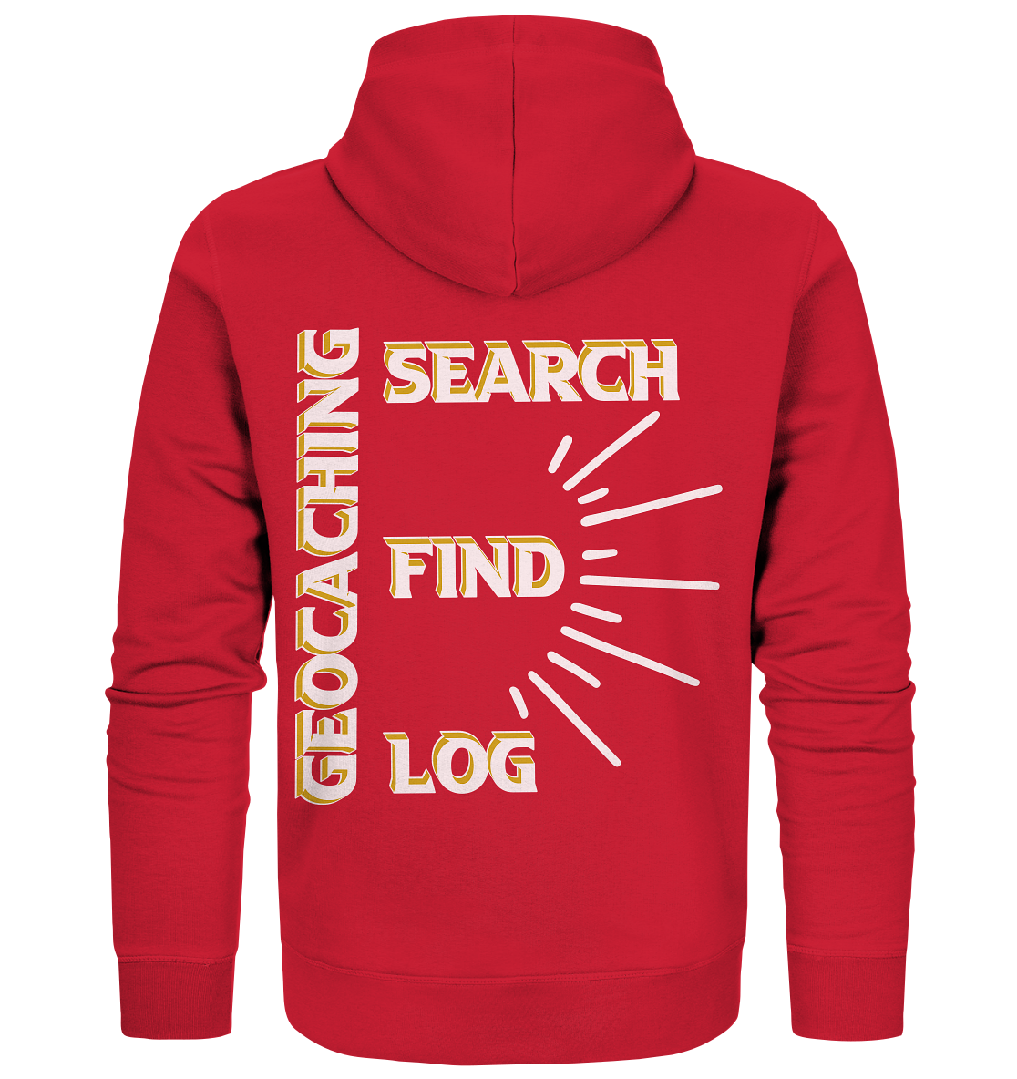 Geocaching-SEARCH-FIND-LOG, Cache Helles Disign - Organic Zipper