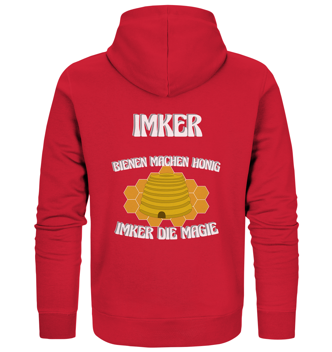 Imker, Bienen, Honig - Eine Magie, Imkerei, Wunder - Organic Zipper