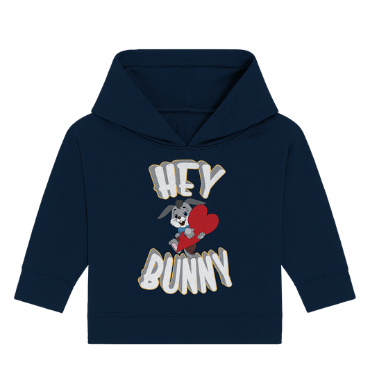 Hey Bunny, Valentine, Valentinstag am 14. Februar, Geschenkideen - Baby Organic Hoodie