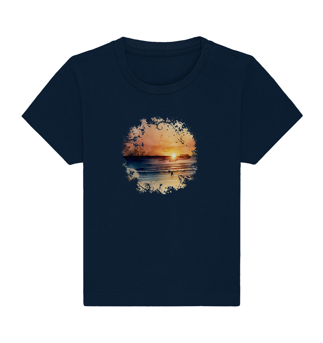 Sunset- "Endless Summer" Sommer und gute Laune in deinem Kleiderschrank - Baby Organic Shirt