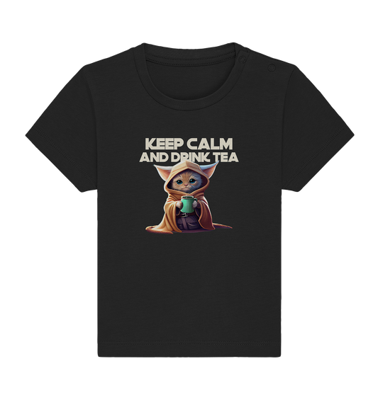 Chill Mal- Baby Organic Shirt- Keep Calm- Bleib ruhig