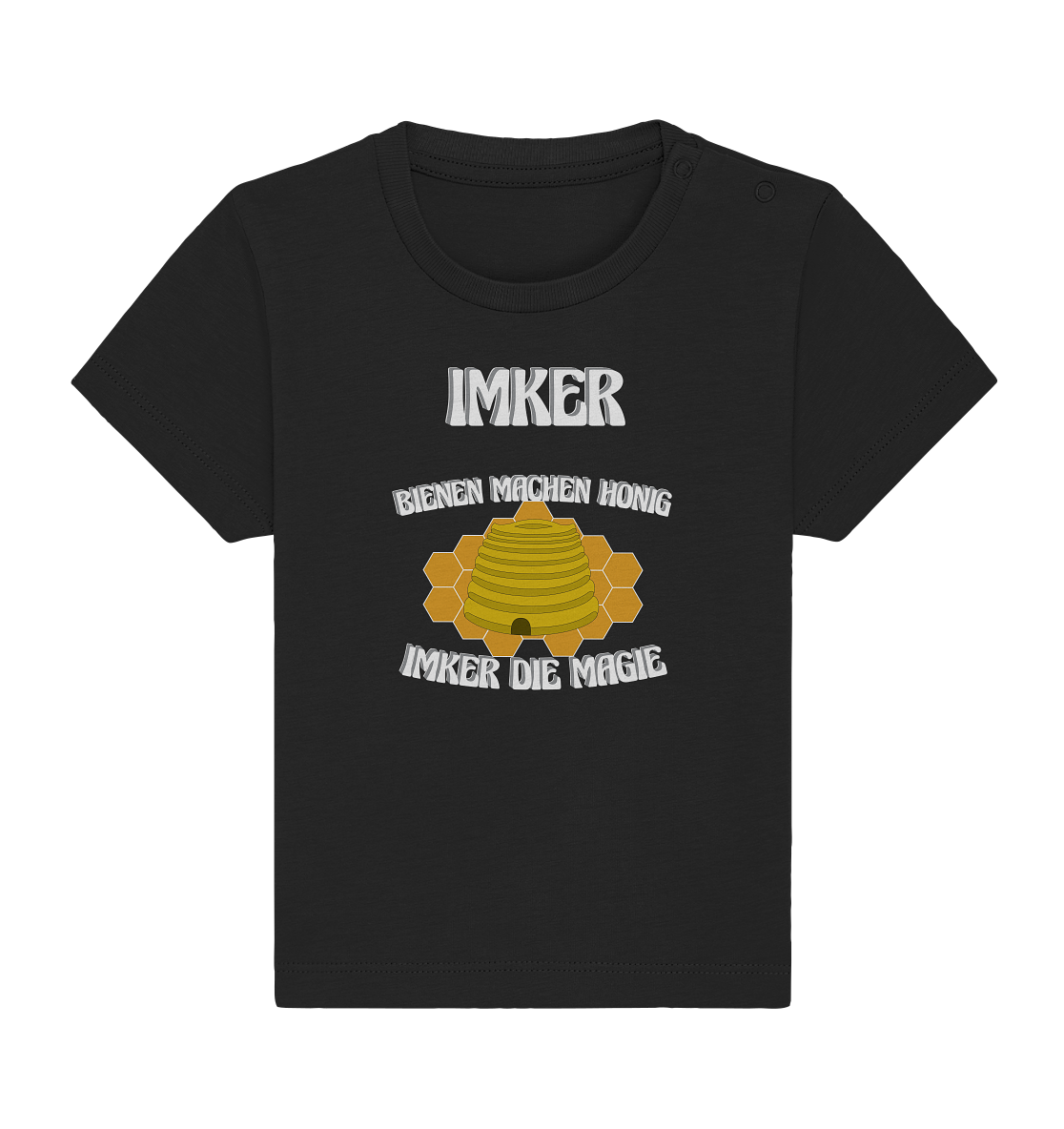 Imker, Bienen, Honig - Eine Magie, Imkerei, Wunder - Baby Organic Shirt