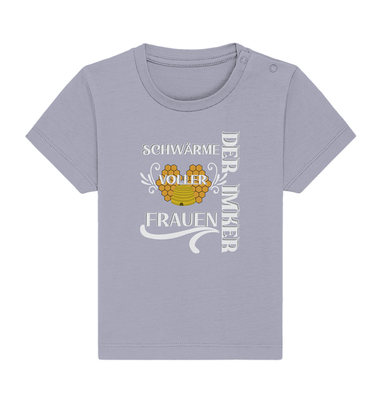 Der Imker, schwärme voller Frauen, Imkerei, Helden, Helles Motiv - Baby Organic Shirt