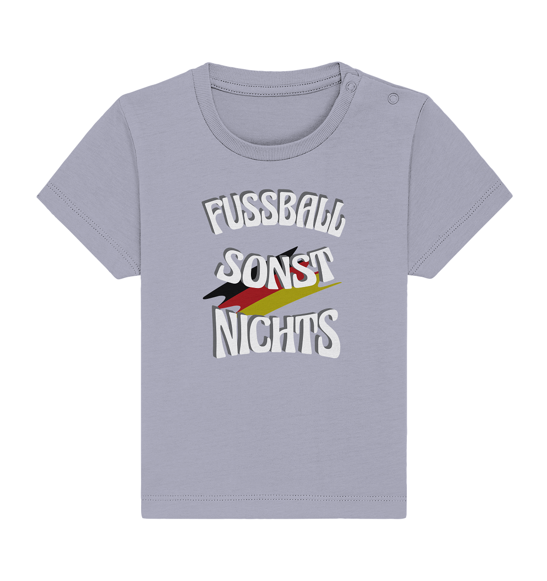 Fussball sonst Nichts, mit Leib und Seele Fan, Fußballfans - Baby Organic Shirt