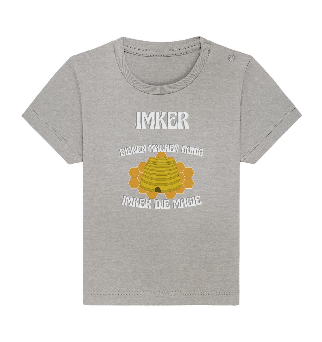 Imker, Bienen, Honig - Eine Magie, Imkerei, Wunder - Baby Organic Shirt