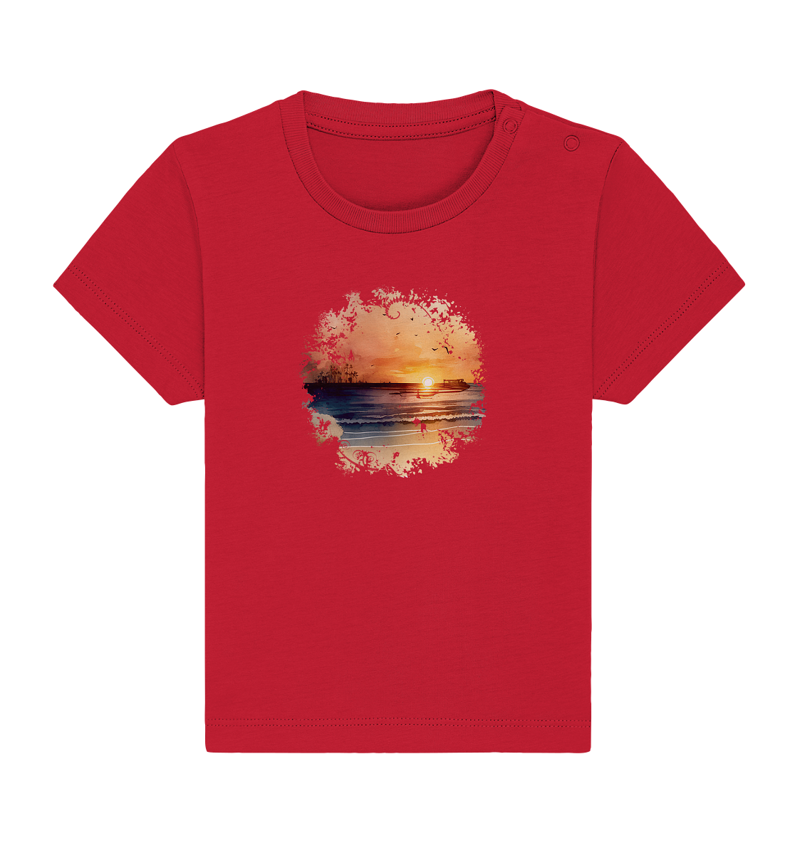 Sunset- "Endless Summer" Sommer und gute Laune in deinem Kleiderschrank - Baby Organic Shirt