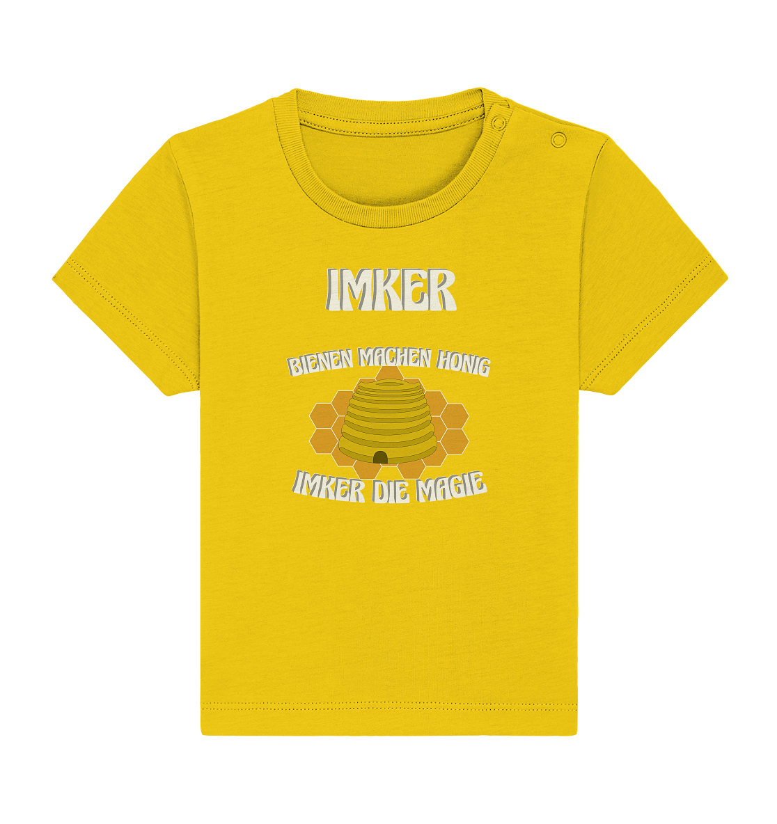 Imker, Bienen, Honig - Eine Magie, Imkerei, Wunder - Baby Organic Shirt