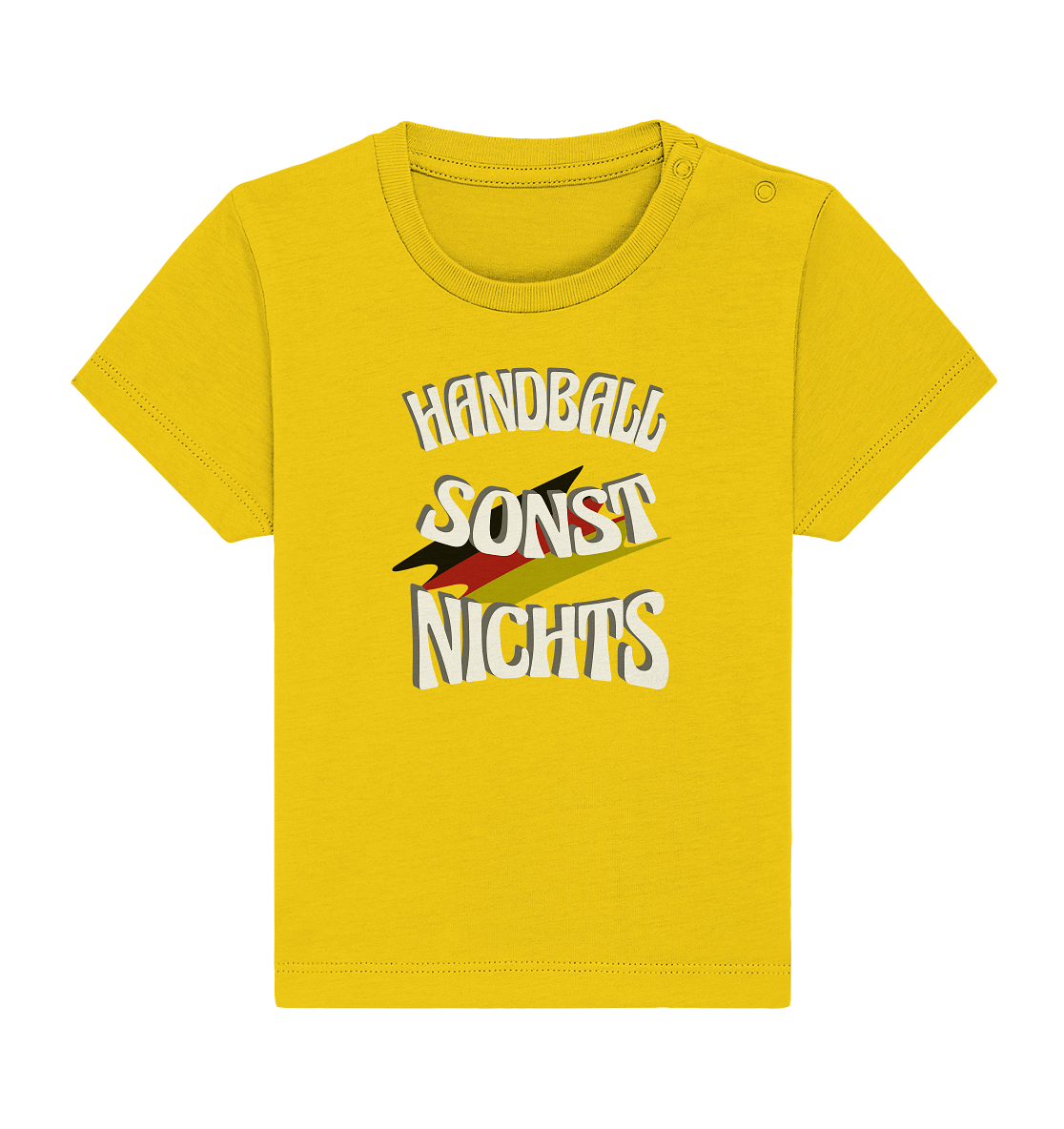 Handball sonst Nichts, mit Leib und Seele Fan, Handballfans  - Baby Organic Shirt