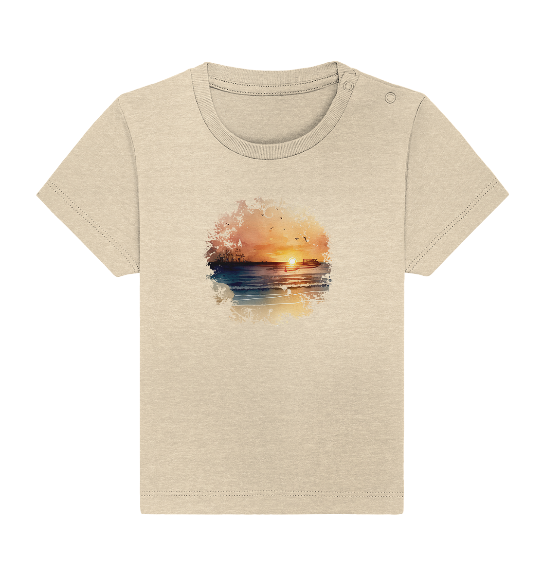 Sunset- "Endless Summer" Sommer und gute Laune in deinem Kleiderschrank - Baby Organic Shirt