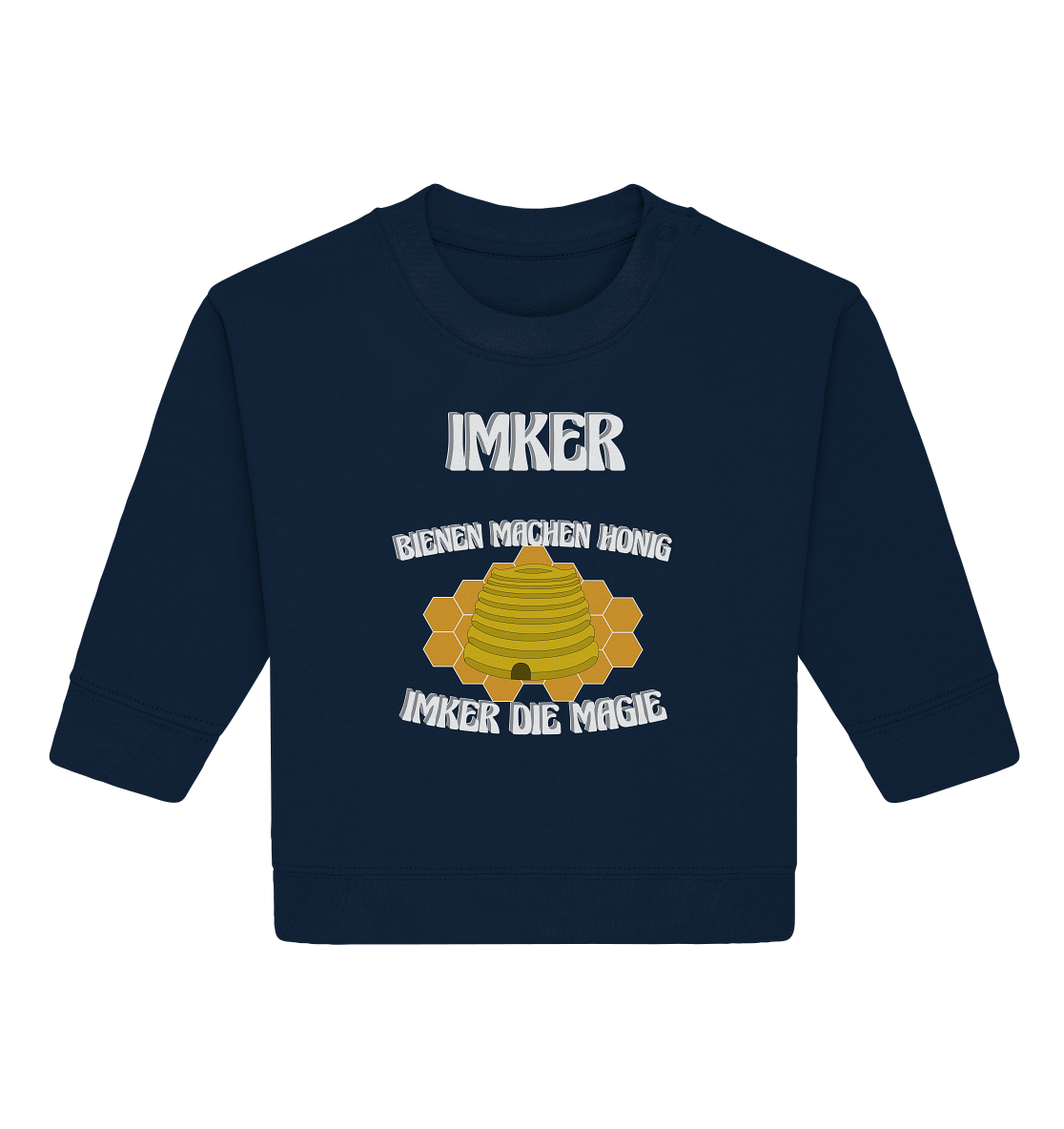 Imker, Bienen, Honig - Eine Magie, Imkerei, Wunder - Baby Organic Sweatshirt