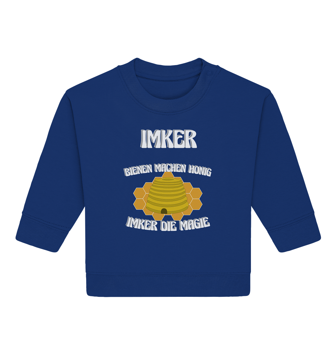 Imker, Bienen, Honig - Eine Magie, Imkerei, Wunder - Baby Organic Sweatshirt