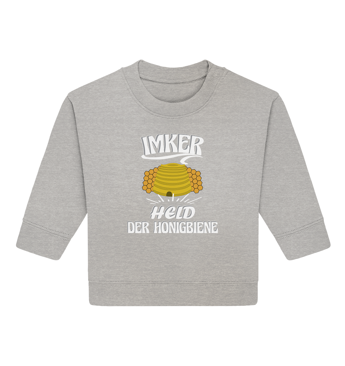 Imker, Bienen, Honig - Eine Magie, Imkerei, Wunder der Natur - Baby Organic Sweatshirt