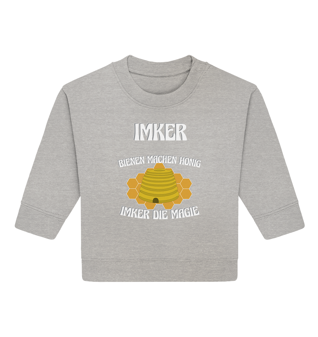 Imker, Bienen, Honig - Eine Magie, Imkerei, Wunder - Baby Organic Sweatshirt