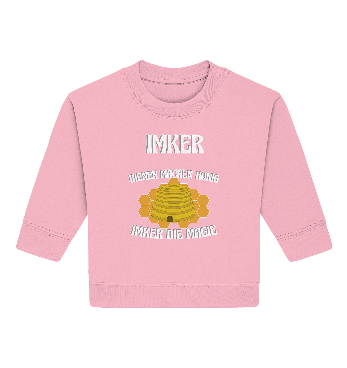 Imker, Bienen, Honig - Eine Magie, Imkerei, Wunder - Baby Organic Sweatshirt