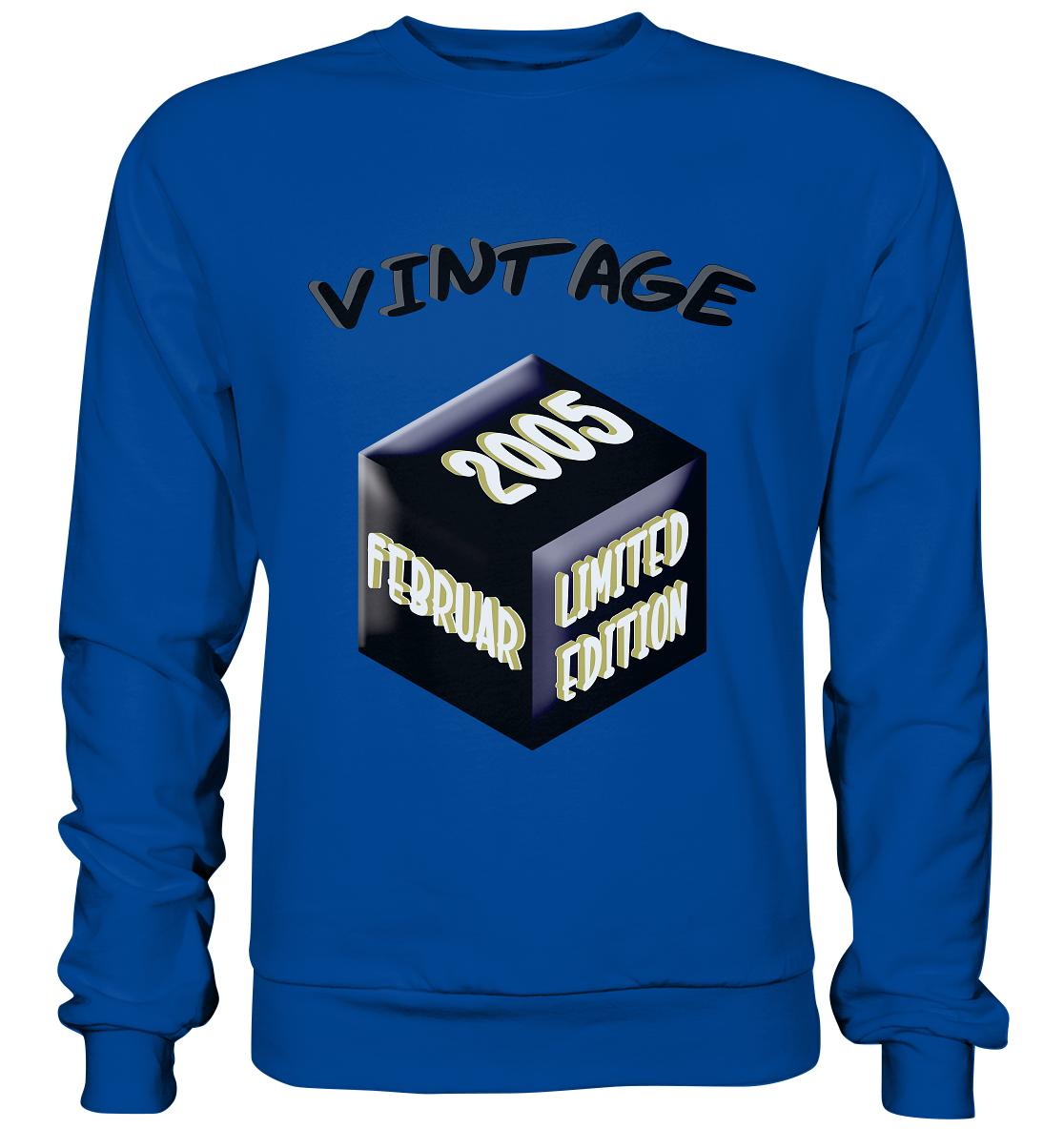 Vintage 2005 FEB Limited Edition, Geschenk zum 18 - Basic Sweatshirt