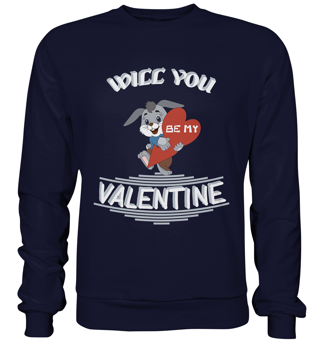 Valentine, Valentinstag am 14. Februar, Geschenkideen - Basic Sweatshirt