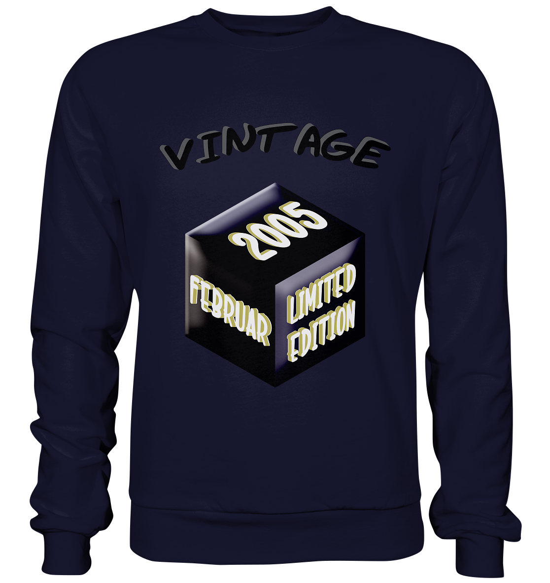 Vintage 2005 FEB Limited Edition, Geschenk zum 18 - Basic Sweatshirt