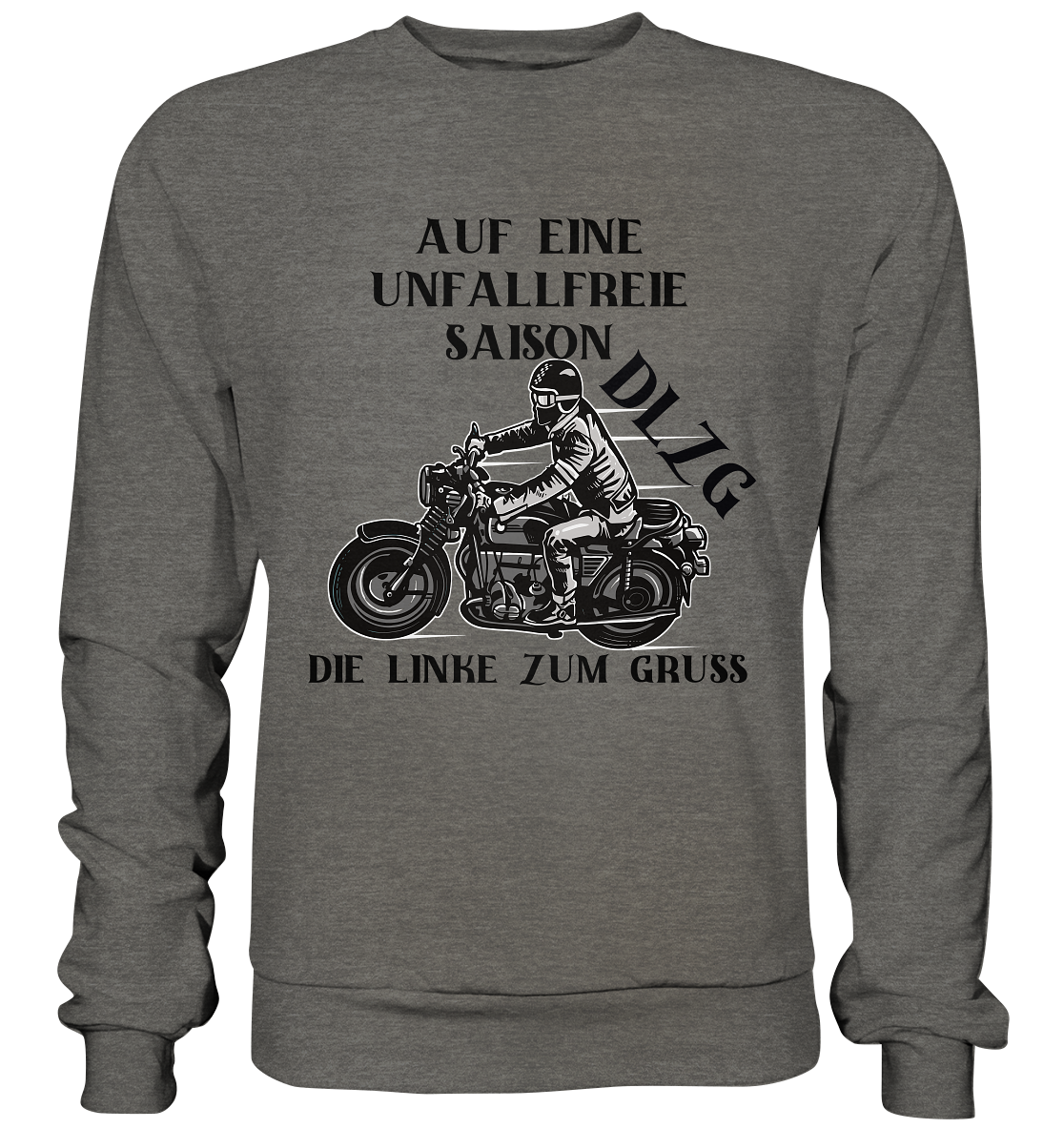 DLzG Glücksbringer Unfallfrei- Basic Sweatshirt