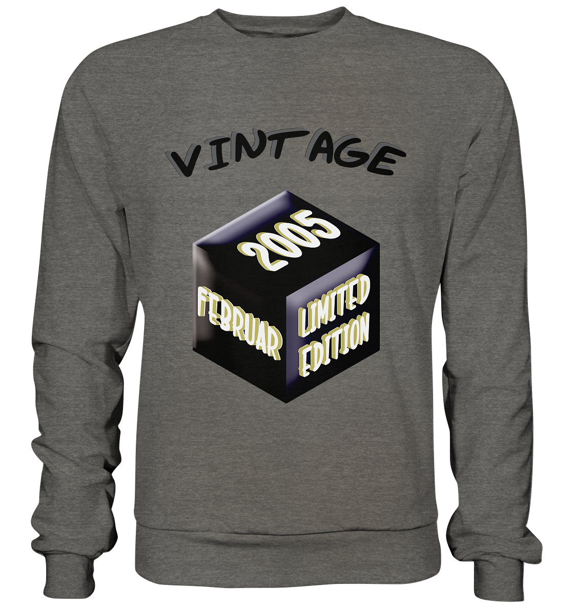 Vintage 2005 FEB Limited Edition, Geschenk zum 18 - Basic Sweatshirt