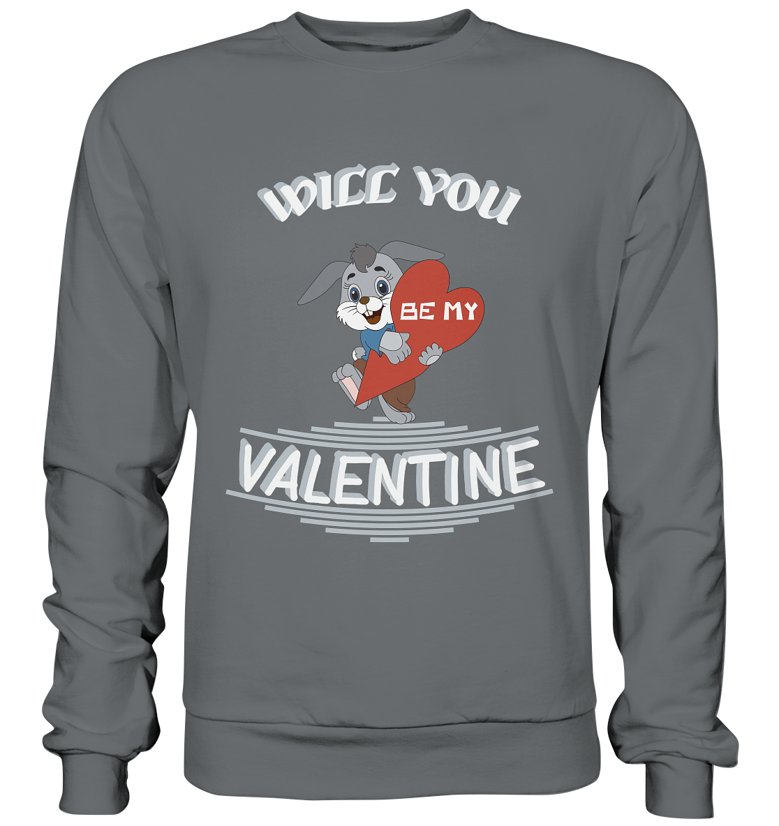 Valentine, Valentinstag am 14. Februar, Geschenkideen - Basic Sweatshirt