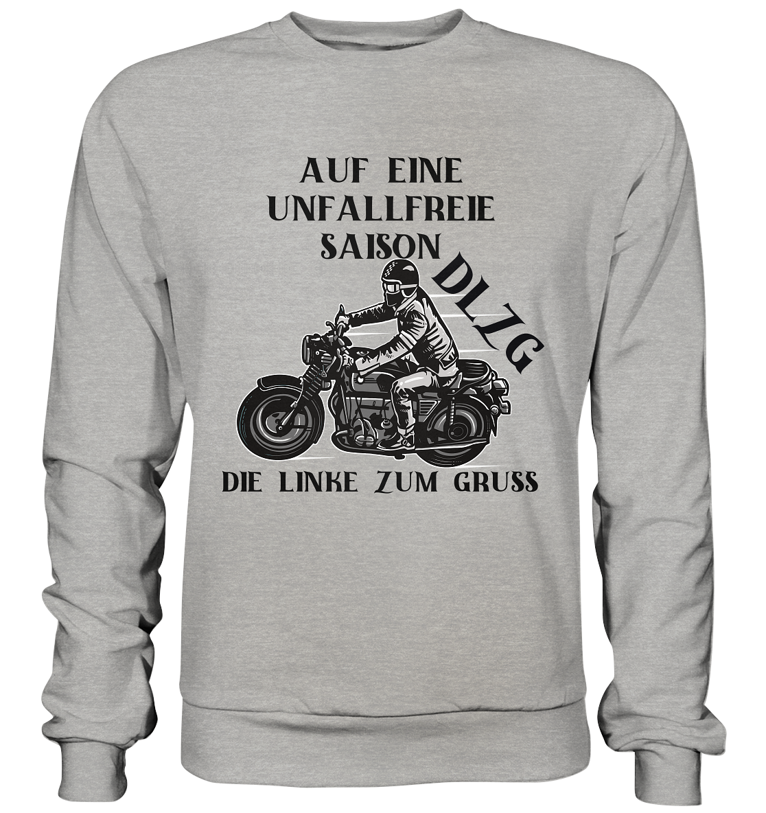 DLzG Glücksbringer Unfallfrei- Basic Sweatshirt