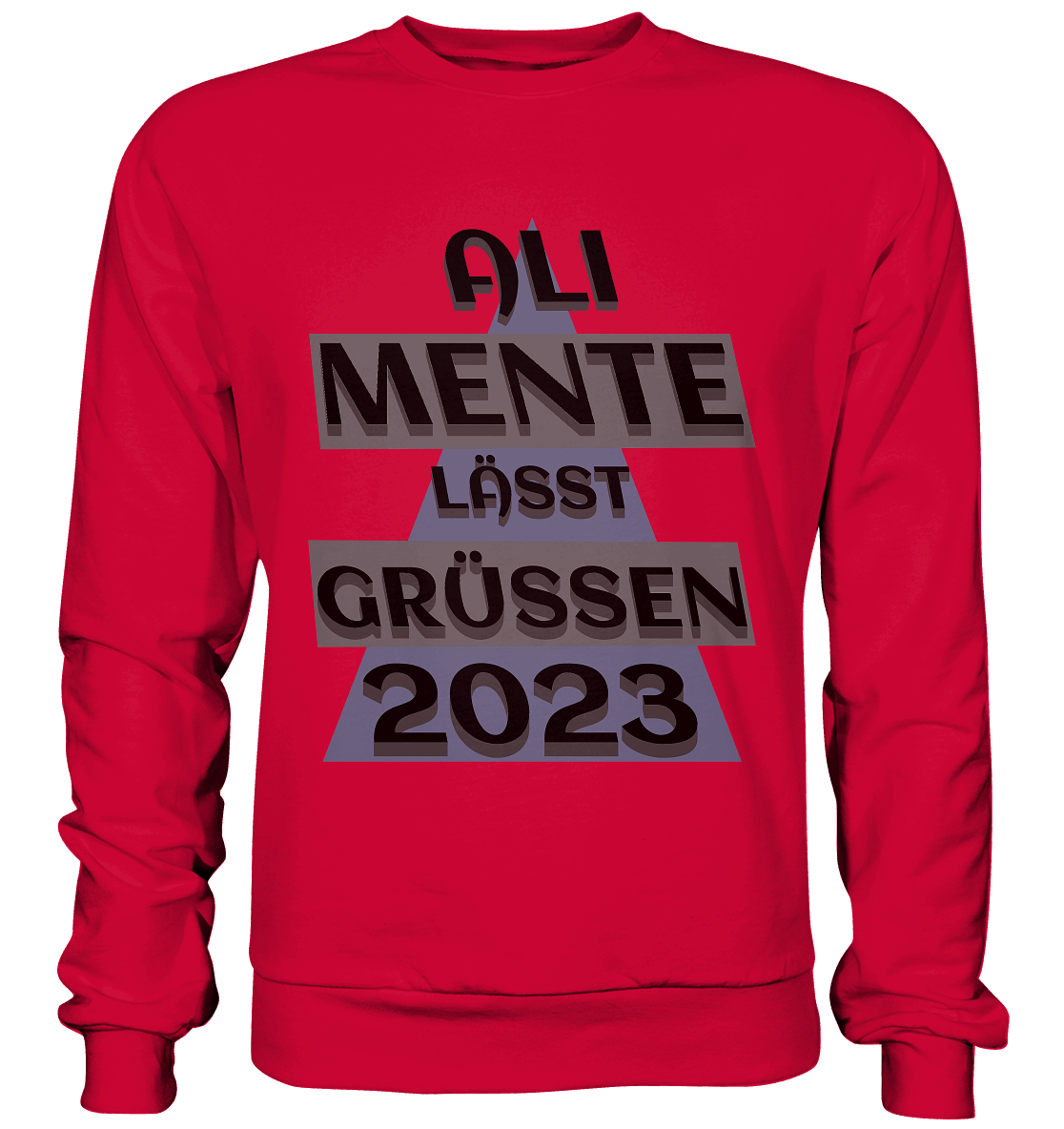 Sweatshirt- AliMente- cooles Basic für jeden Look- Basic Sweater