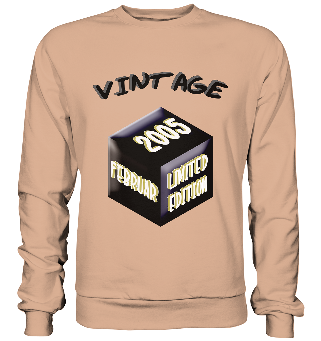 Vintage 2005 FEB Limited Edition, Geschenk zum 18 - Basic Sweatshirt