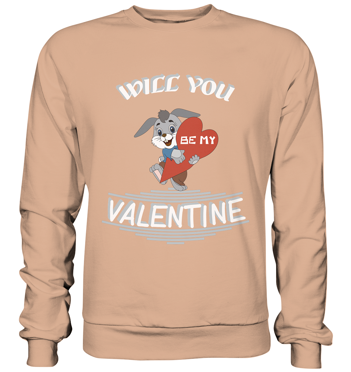 Valentine, Valentinstag am 14. Februar, Geschenkideen - Basic Sweatshirt