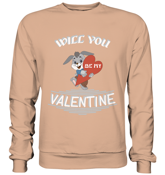 Valentine, Valentinstag am 14. Februar, Geschenkideen - Basic Sweatshirt