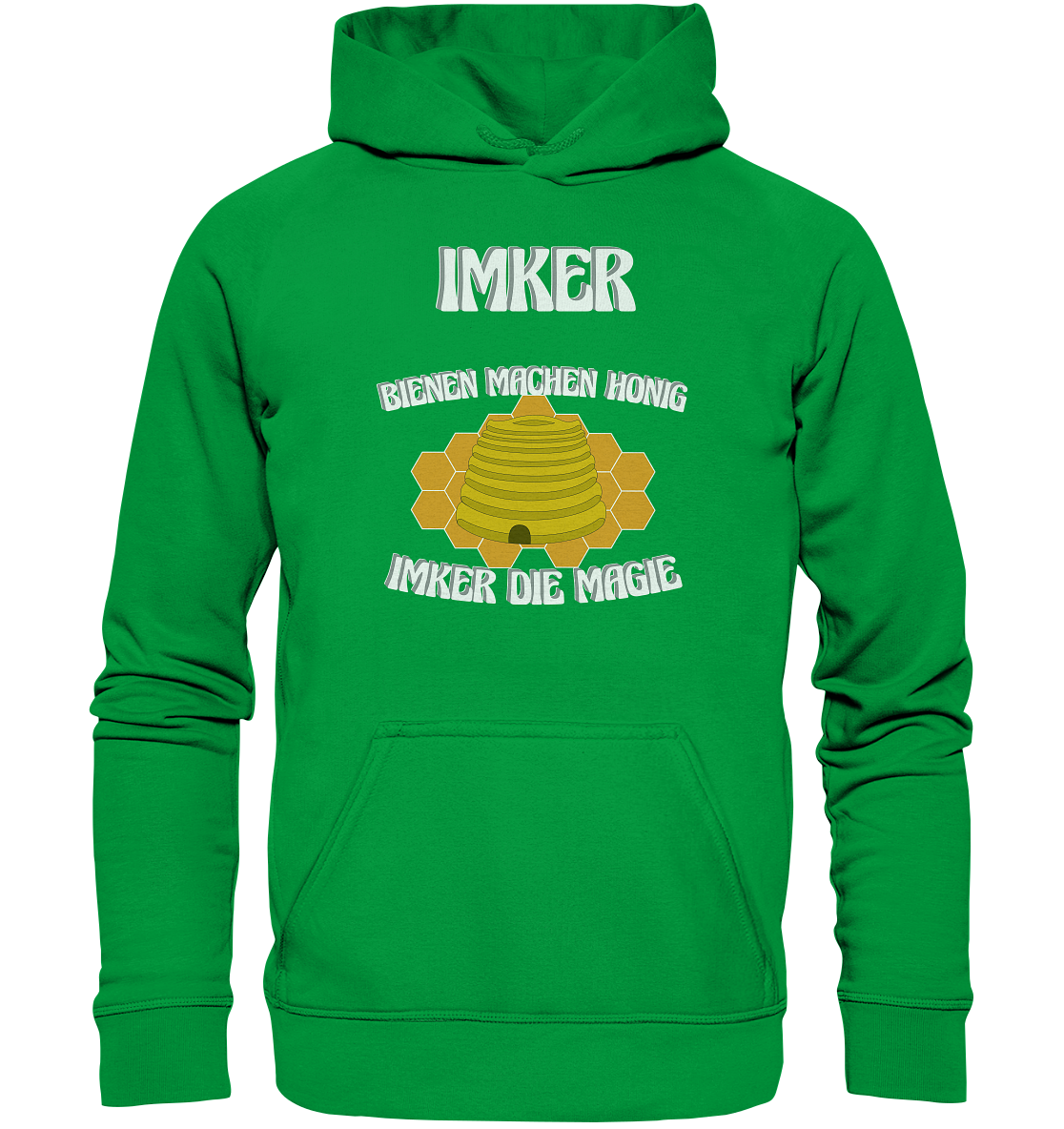 Imker, Bienen, Honig - Eine Magie, Imkerei, Wunder - Basic Unisex Hoodie