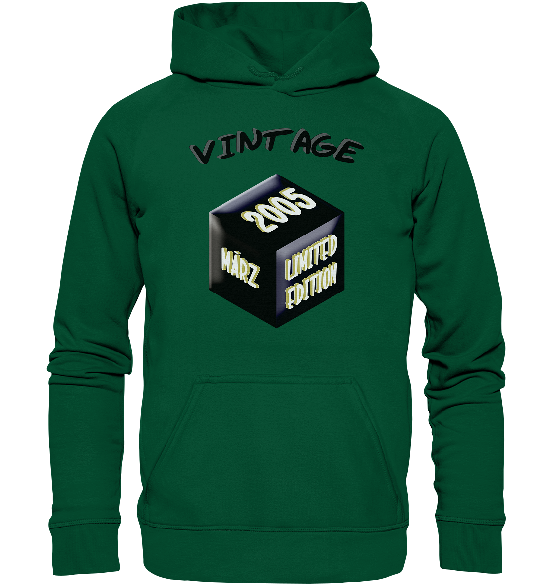 Vintage 2005 MÄRZ Limited Edition, Geschenk zum 18  - Basic Unisex Hoodie