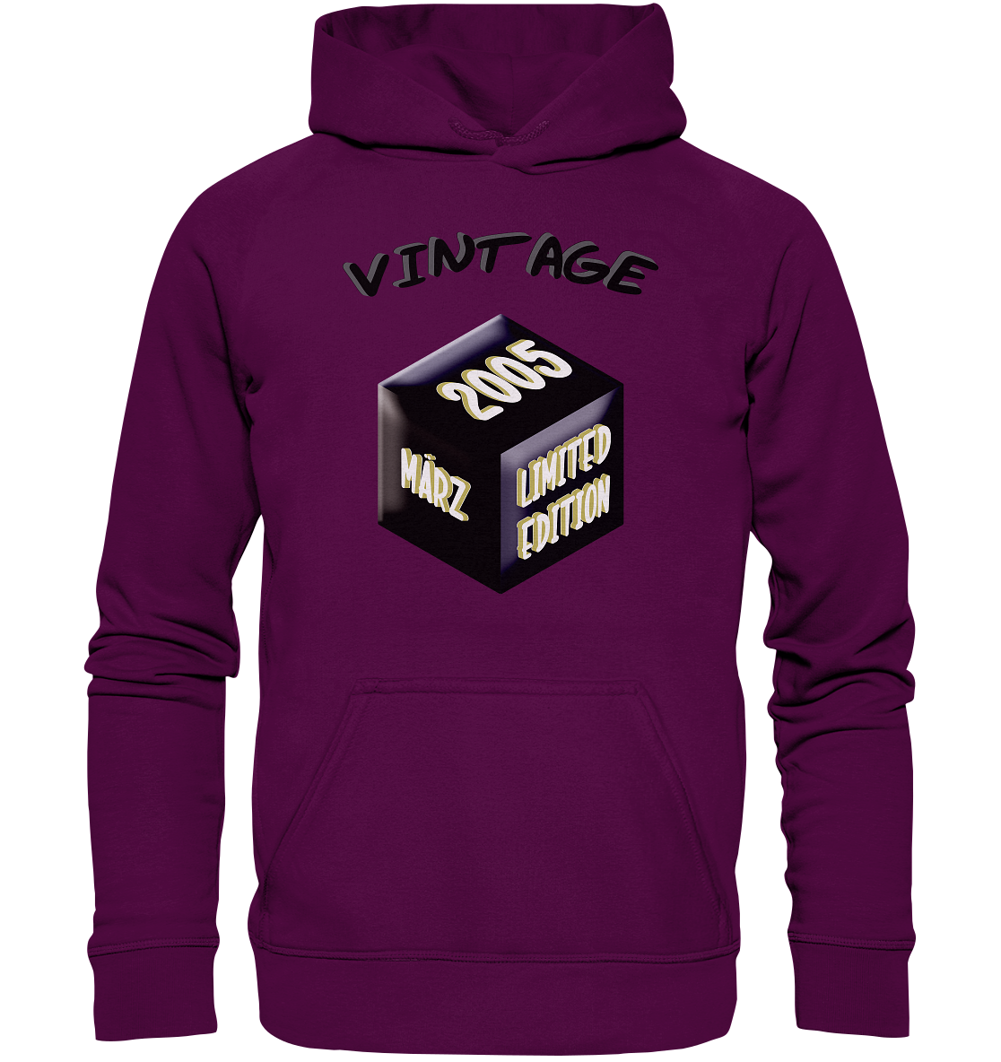 Vintage 2005 MÄRZ Limited Edition, Geschenk zum 18  - Basic Unisex Hoodie