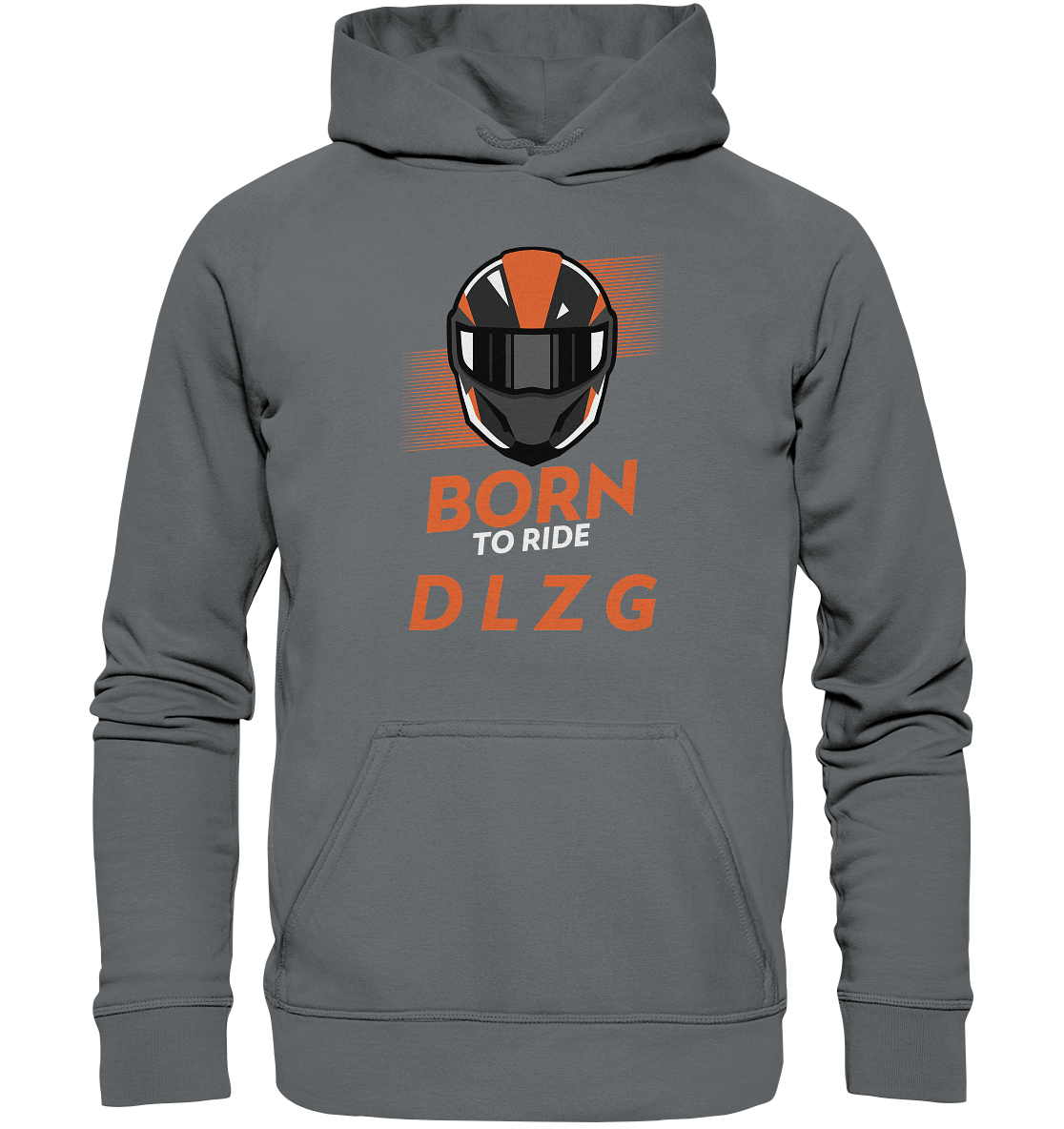 DLzG "Born to Ride" Fun Motiv- Unisex Hoodie