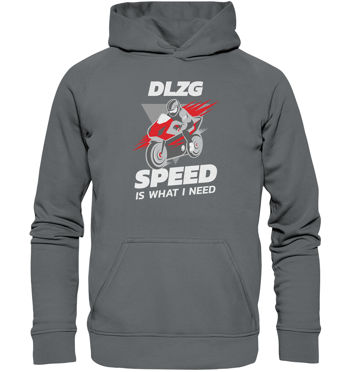 DLzG: Spaß und Action mit Speed- Basic Unisex Hoodie