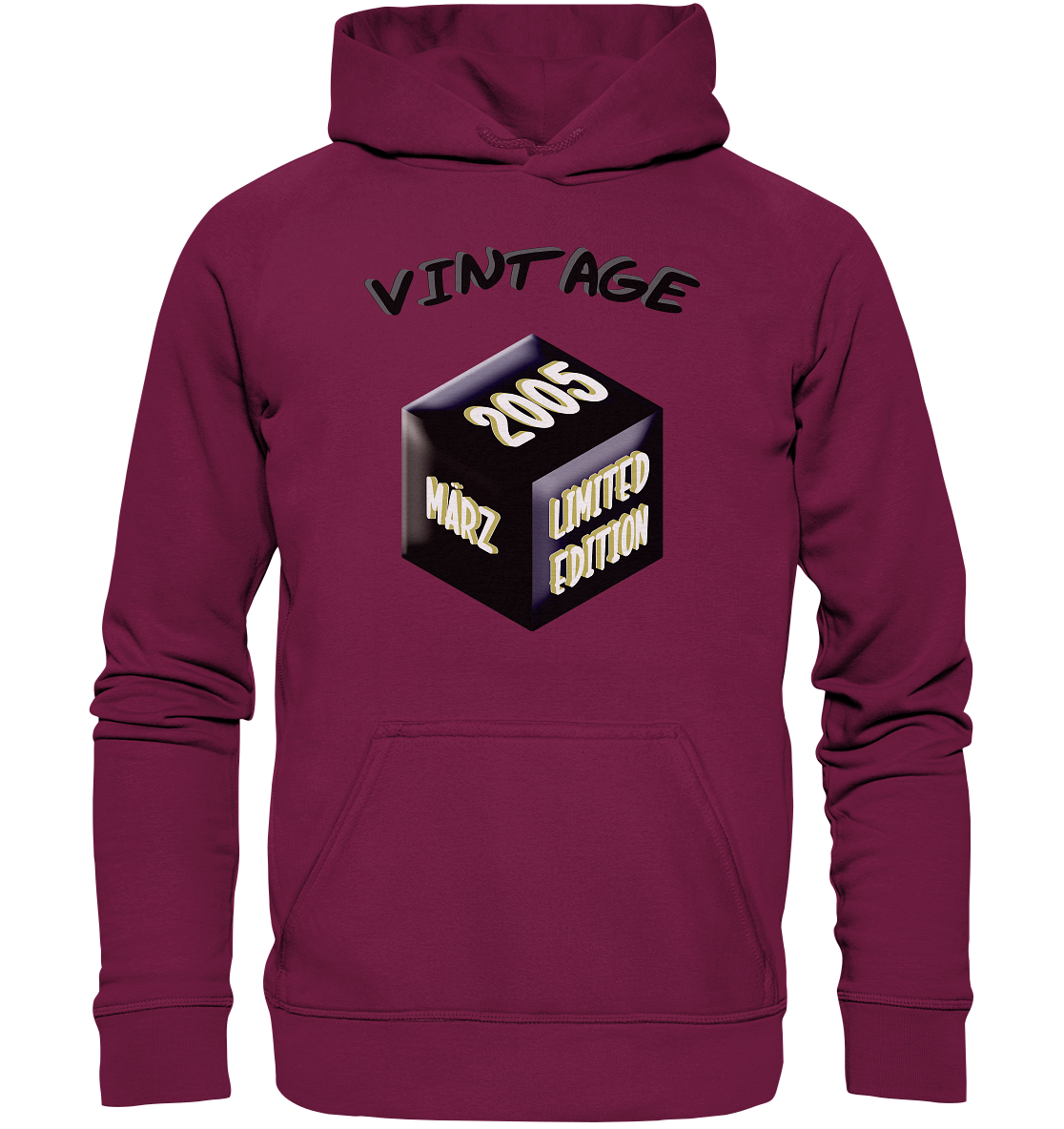 Vintage 2005 MÄRZ Limited Edition, Geschenk zum 18  - Basic Unisex Hoodie