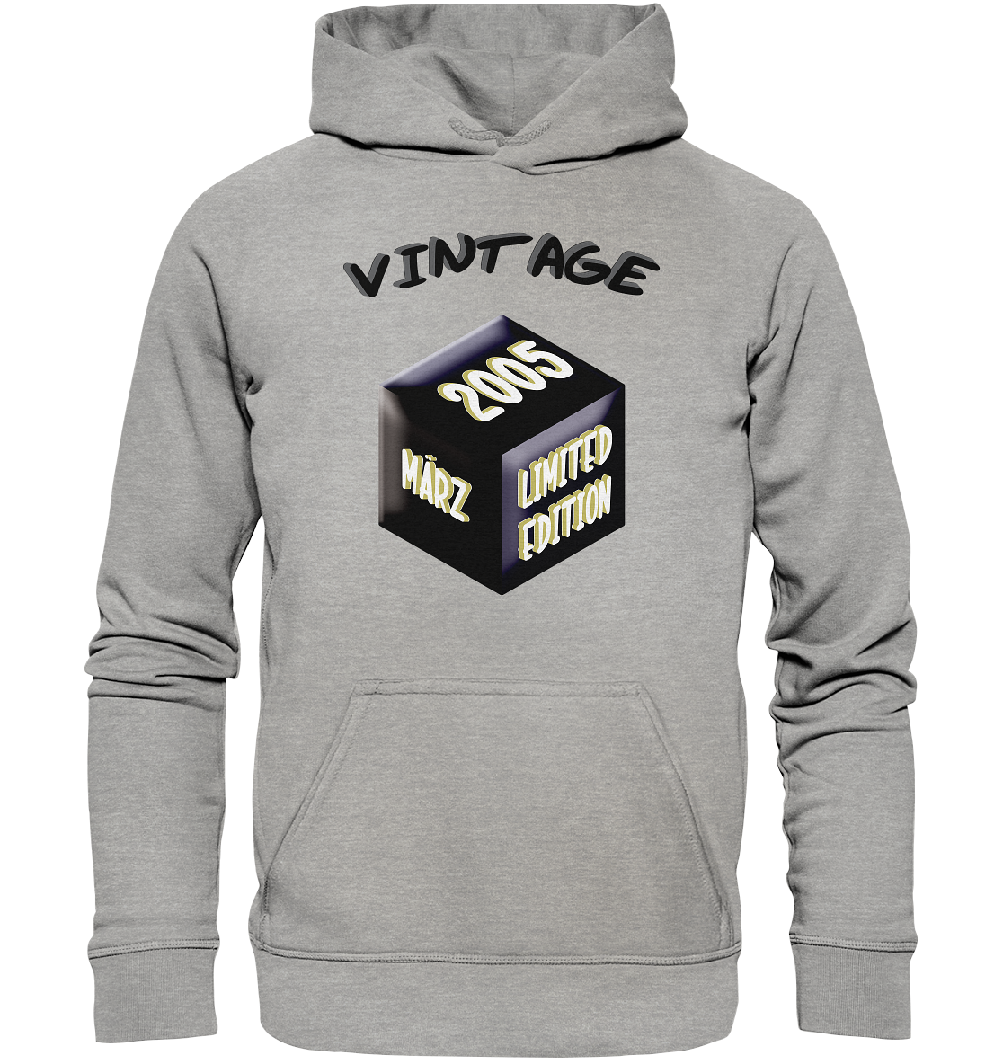 Vintage 2005 MÄRZ Limited Edition, Geschenk zum 18  - Basic Unisex Hoodie