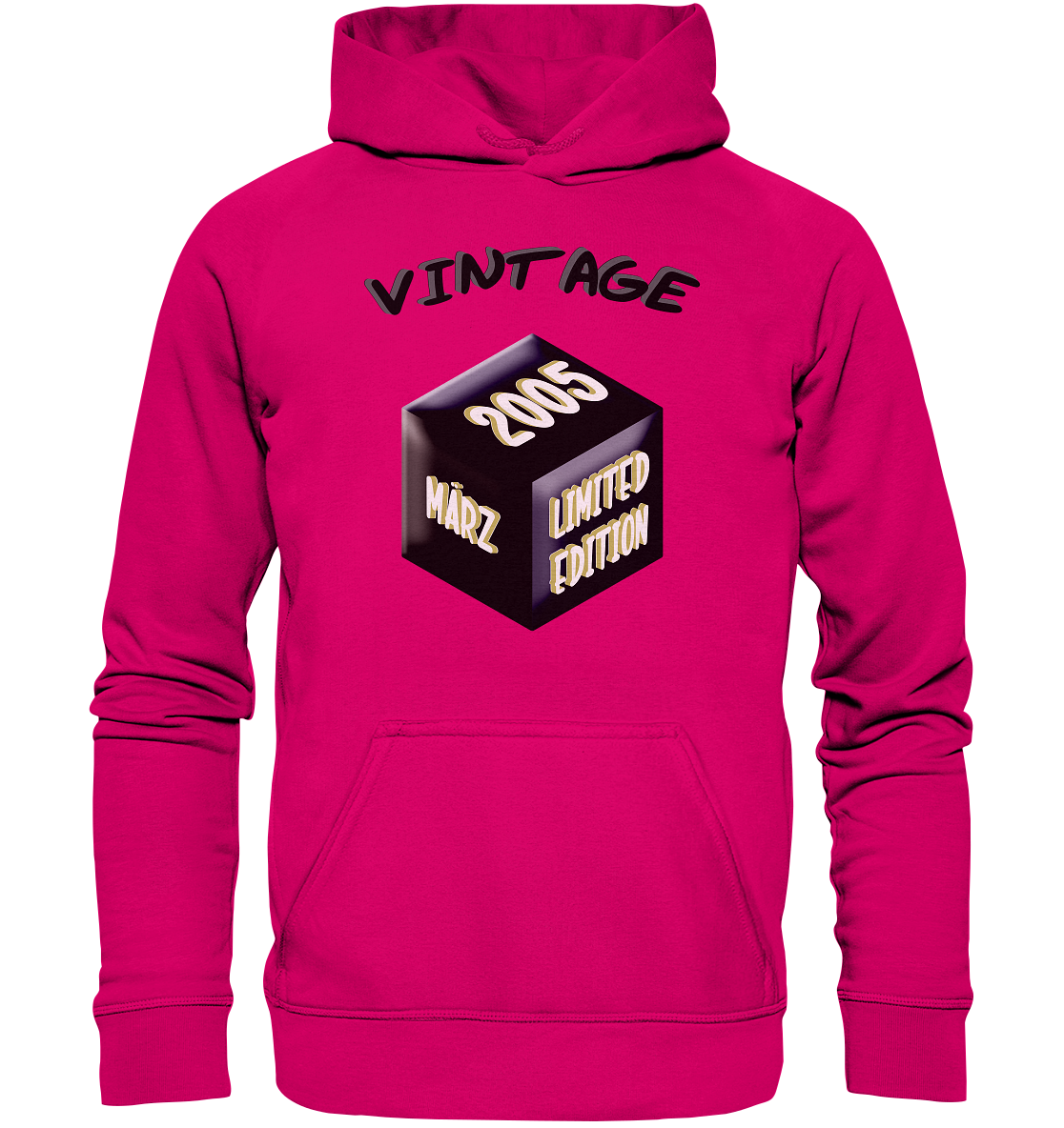 Vintage 2005 MÄRZ Limited Edition, Geschenk zum 18  - Basic Unisex Hoodie