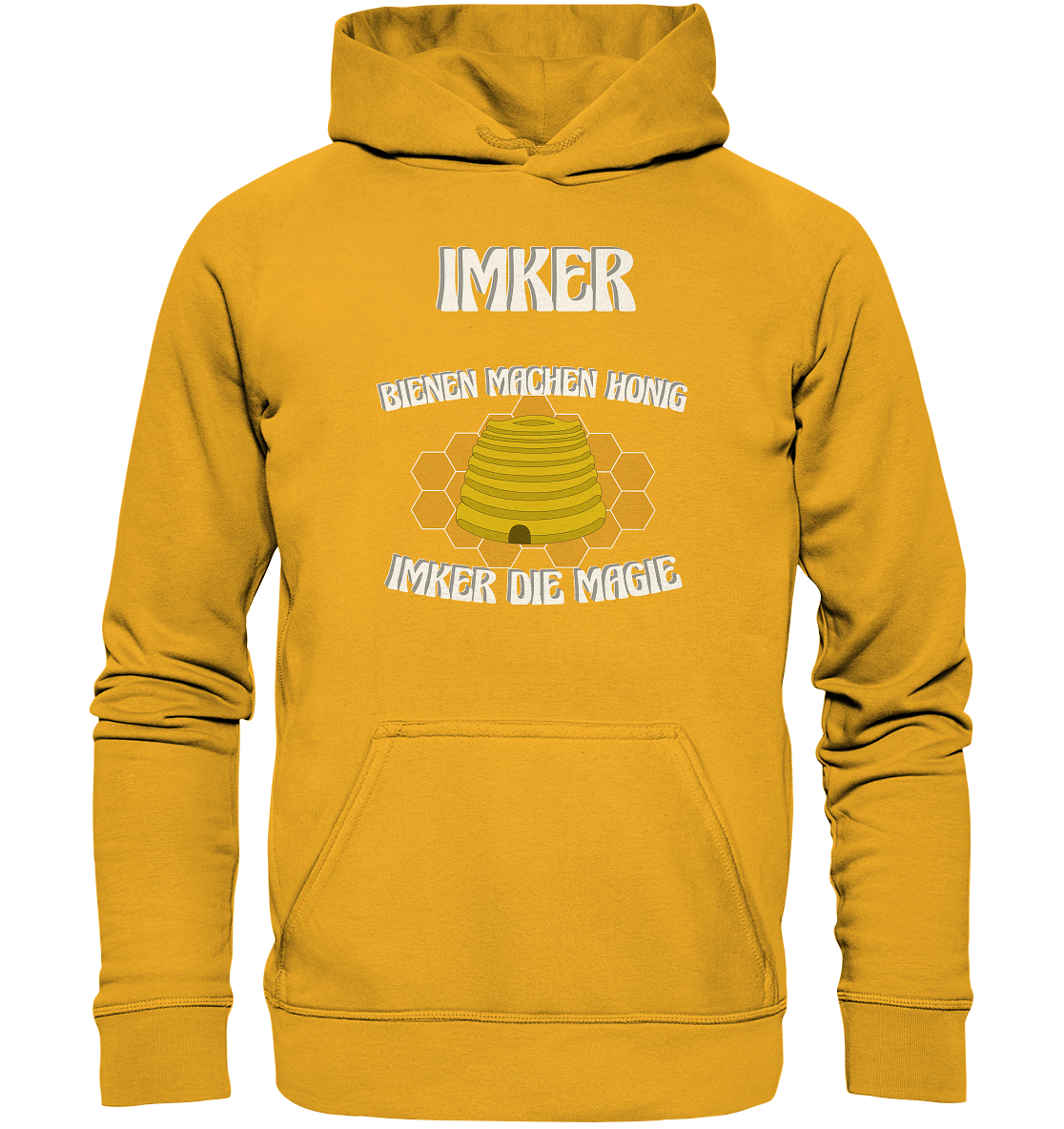 Imker, Bienen, Honig - Eine Magie, Imkerei, Wunder - Basic Unisex Hoodie