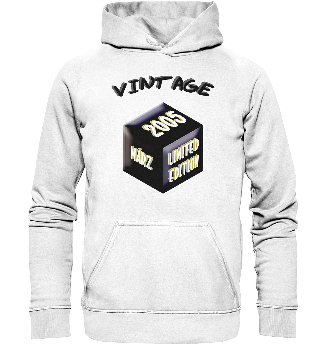 Vintage 2005 MÄRZ Limited Edition, Geschenk zum 18  - Basic Unisex Hoodie