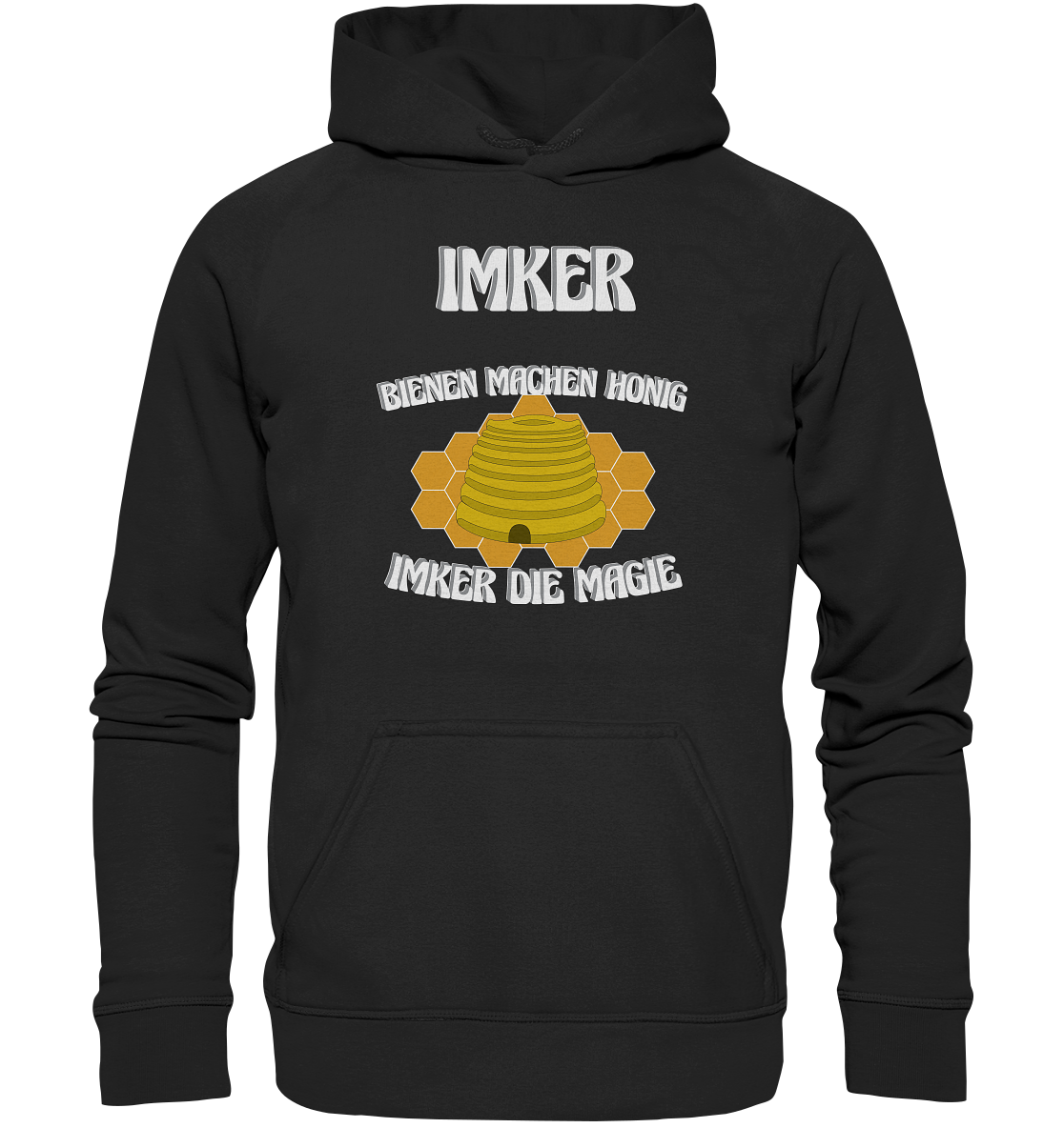 Imker, Bienen, Honig - Eine Magie, Imkerei, Wunder - Basic Unisex Hoodie XL