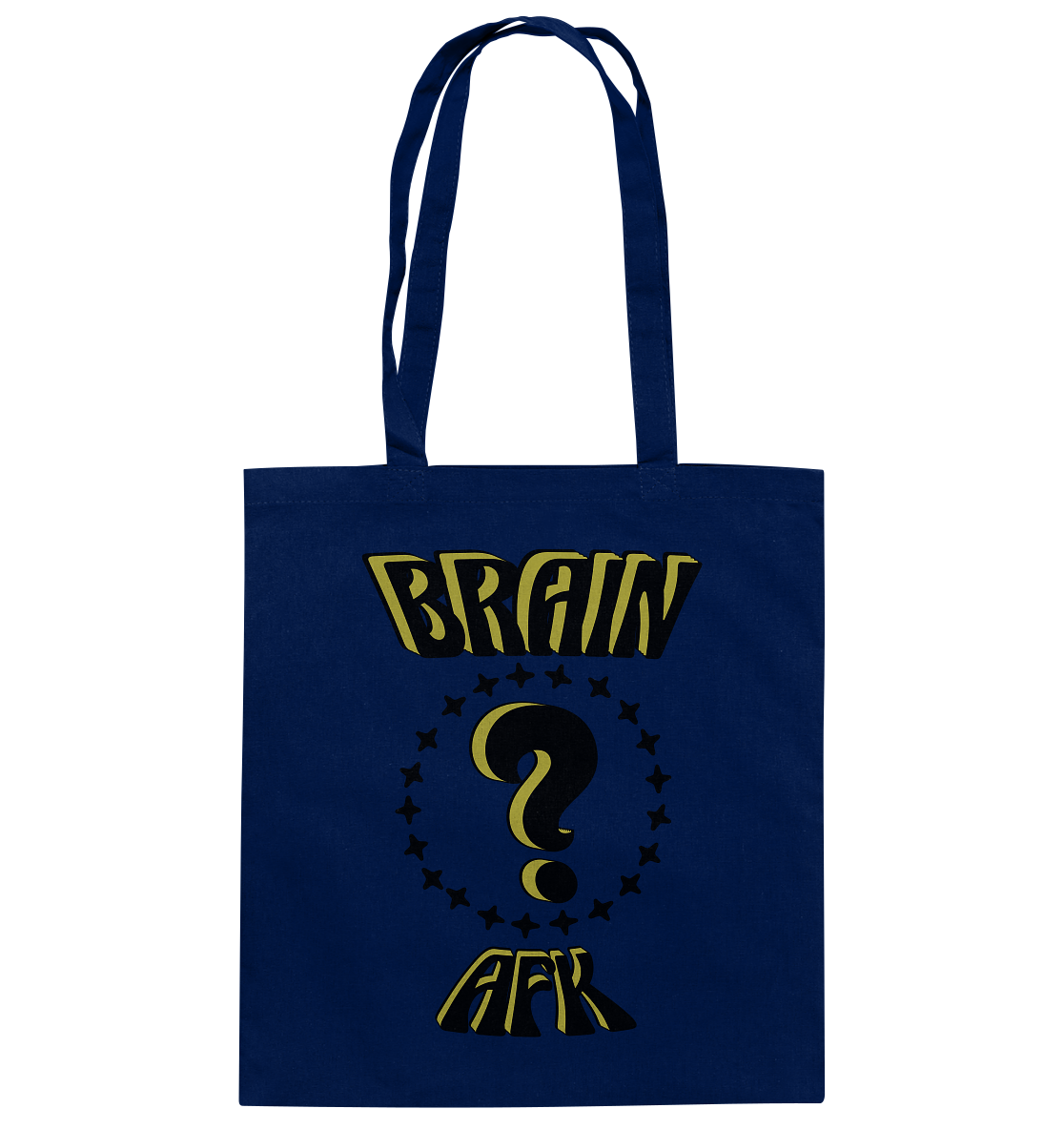 Brain AFK, bin mal abwesend, Trendy  - Baumwolltasche