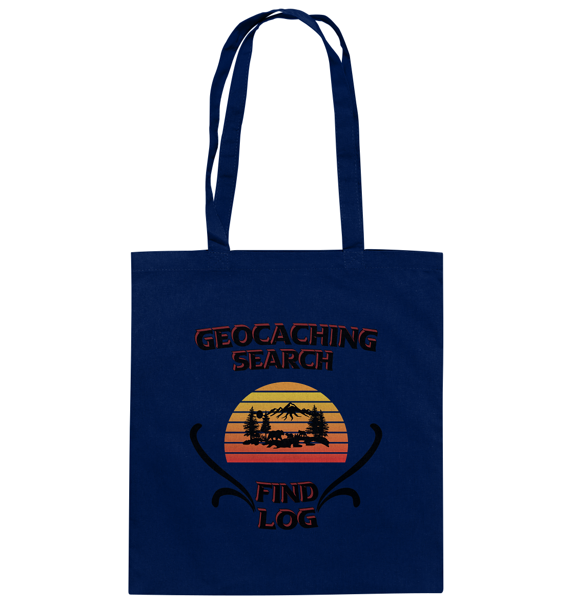 Geocaching, Suchen, Finden und Log, Geocaches - Baumwolltasche